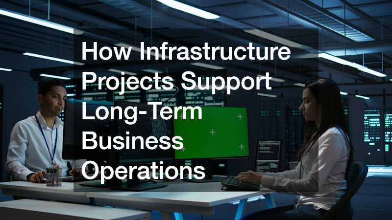 How Infrastructure Projects Support Long-Term Business Operations